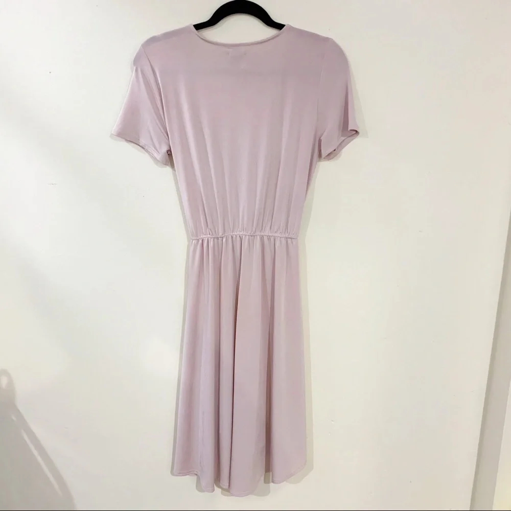 Free Press - Blush Pink Faux Wrap Dress - Small